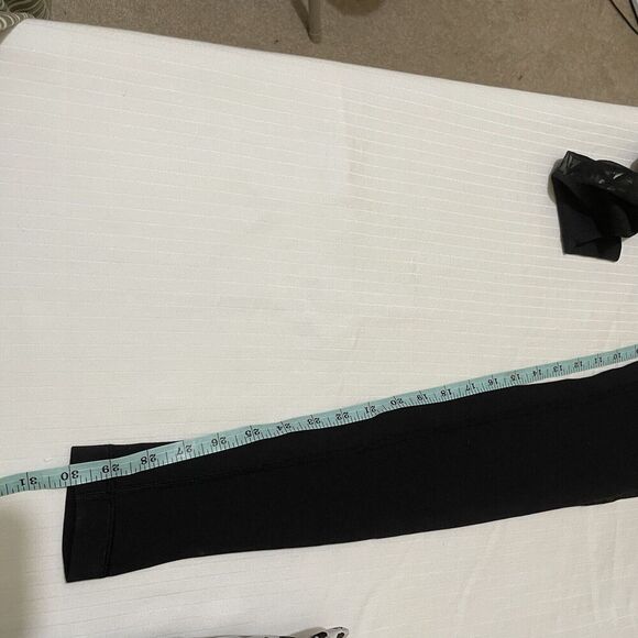 Lululemon Wunder Under Aztec Print Side Panel Full Legging 2 Pants Black - Picture 11 of 12